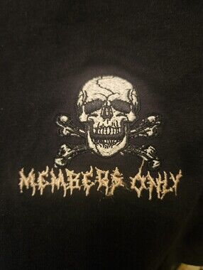 Members Only Skull Graphic T-shirt